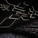Cineworld 4DX seating and wall logo