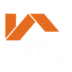 LABC logo (white)
