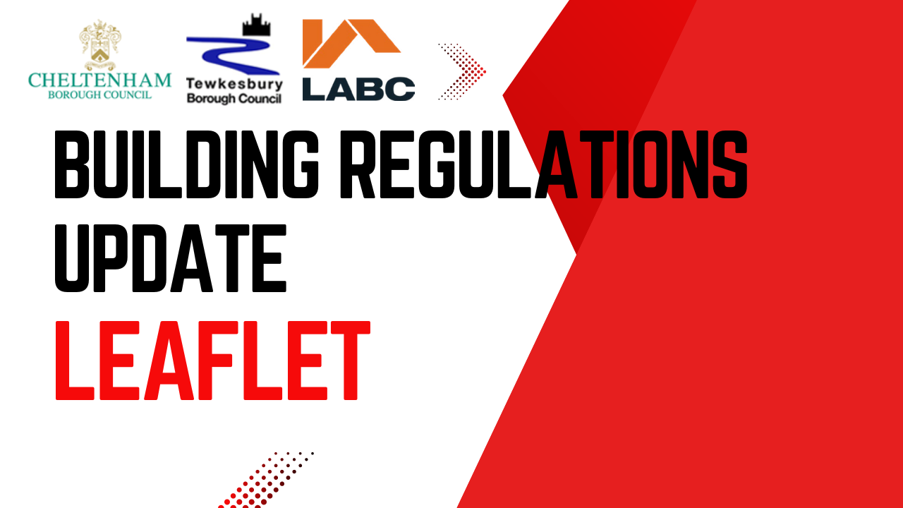 Notification of changes to the building regulations (October 2023)